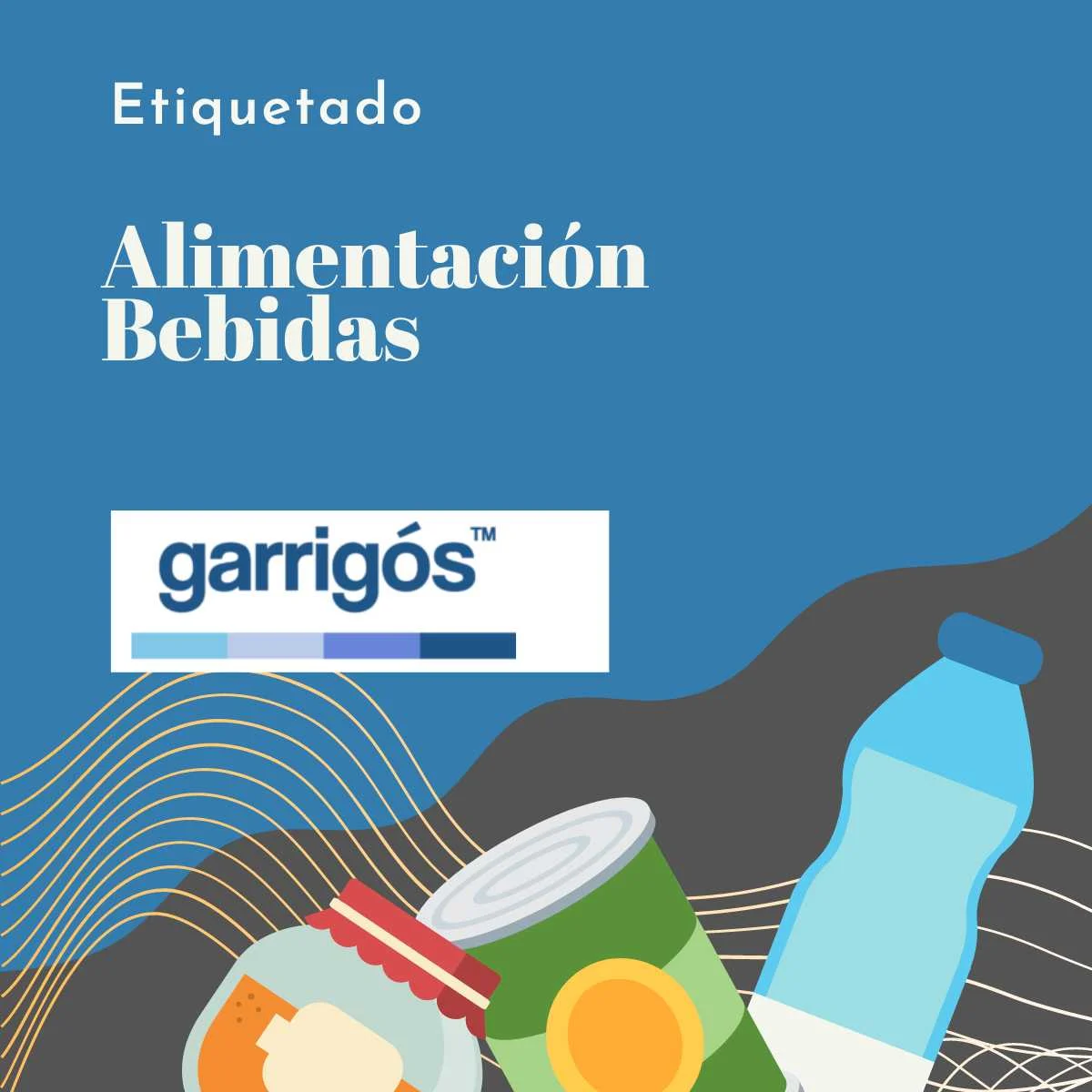 Etiquetas alimentación y bebidas