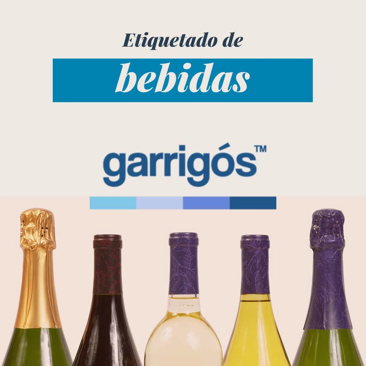 Botellas de bebidas para etiquetado de productos