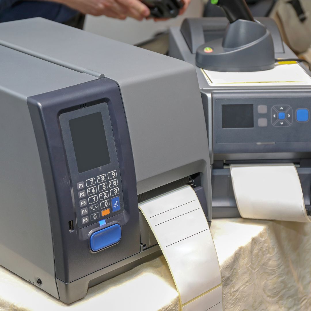 Impresoras imprimiendo etiquetas