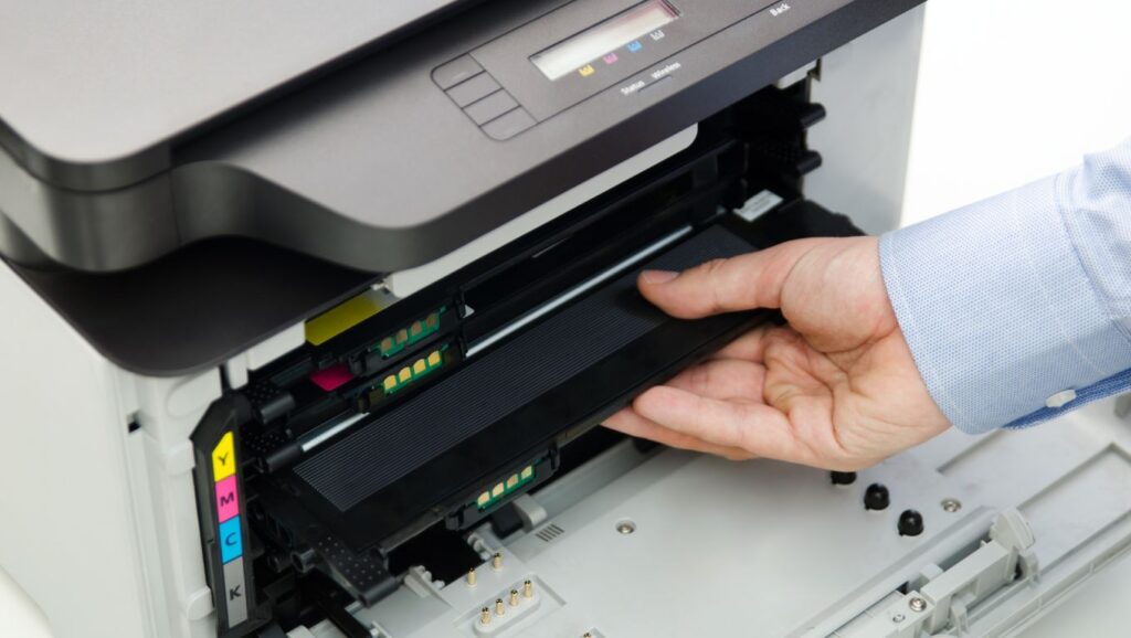 Mantenimiento de una impresora