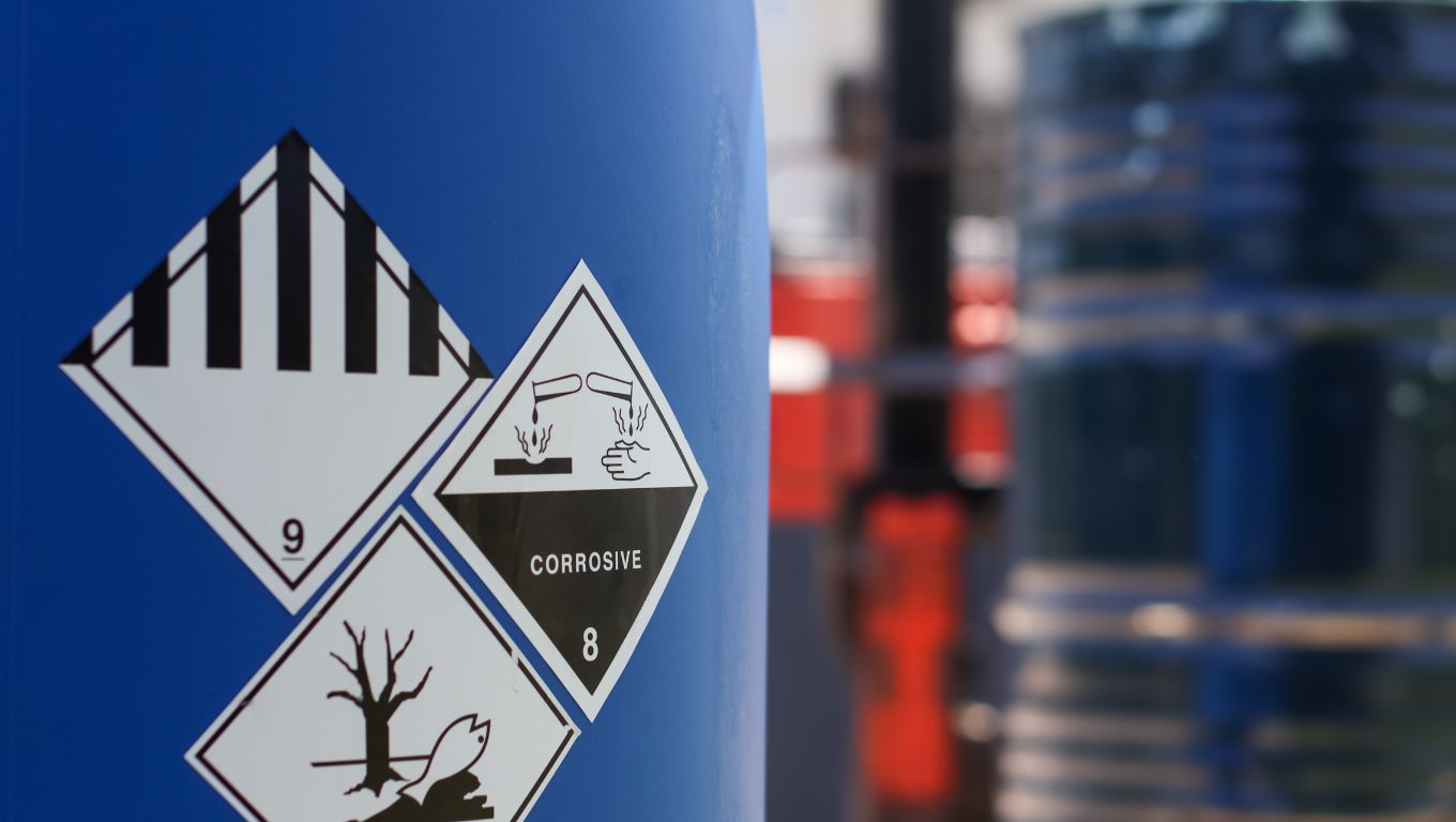 Etiquetas productos químicos