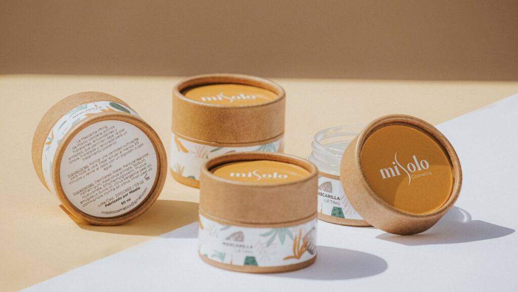 Producto con etiqueta