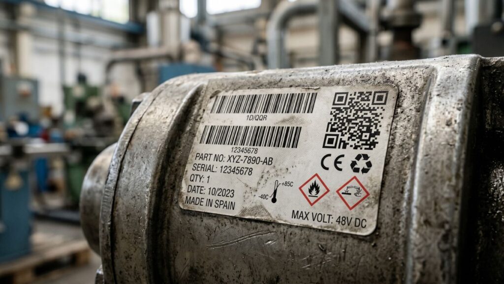 Etiquetas industriales