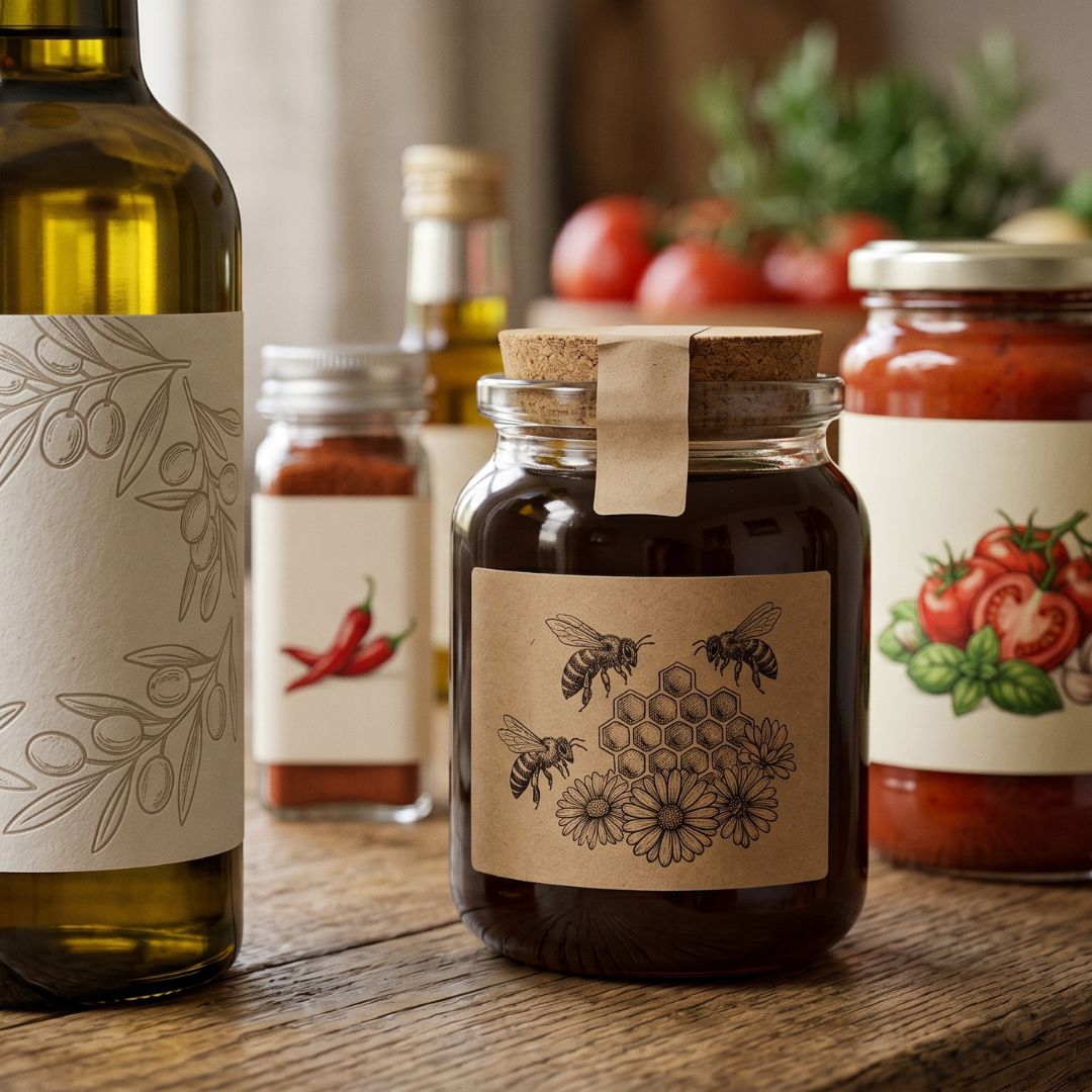 Etiquetas productos alimentación